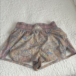 Colorful Paisley Women's Athletic Shorts